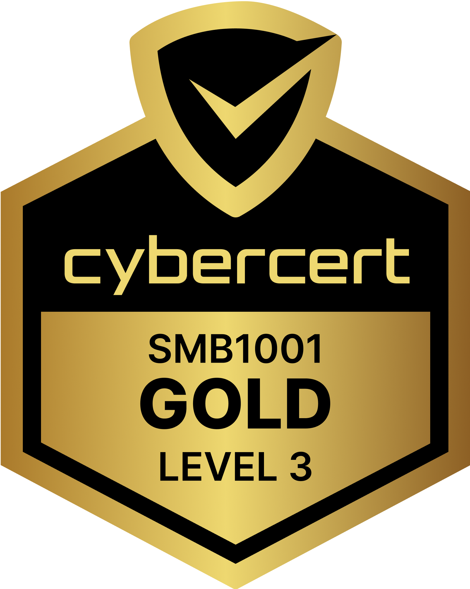 SMB1001 Gold Level 3 — CyberCert